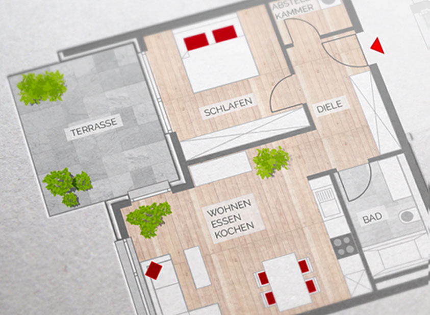 Grundriss | Frankenresidenz Grundriss | Frankenresidenz