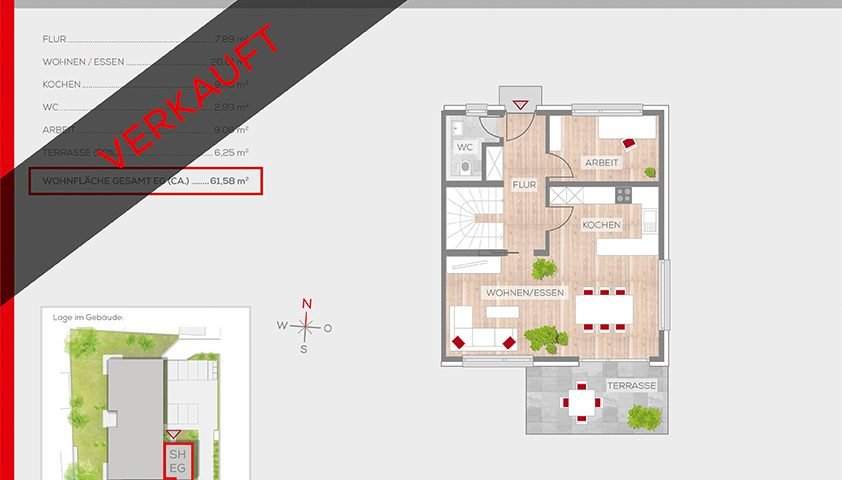 Grundriss Erdgeschoss | Frankenresidenz Ottensoos | Frankenresidenz